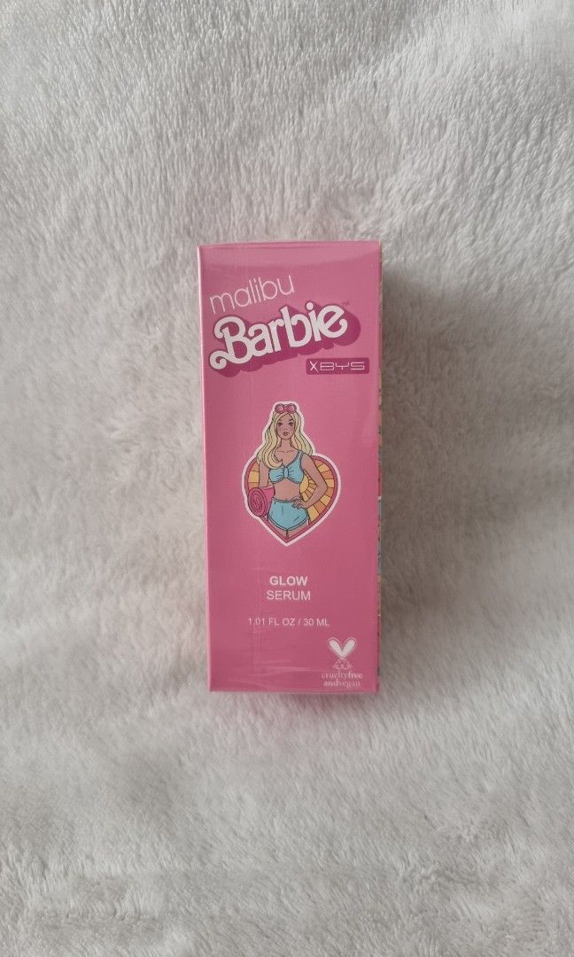 BYS x Barbie Malibu Glow Serum (Category: Face Care) located in Paranaque City. Submitted by unashamedglutton (Listing ID 1263593150, Image 1). Description: BYS x Barbie Malibu Glow Serum Enriched with Vitamin C Retails for 649 Brand New with Price Tag. Never used and still sealed. Price is Negotiable Payment via BPI, BDO, or GCash.