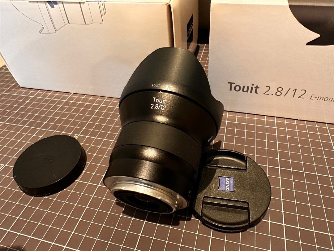 Carl Zeiss Touit 2.8/12 ( Sony E-mount), 攝影器材, 鏡頭及裝備