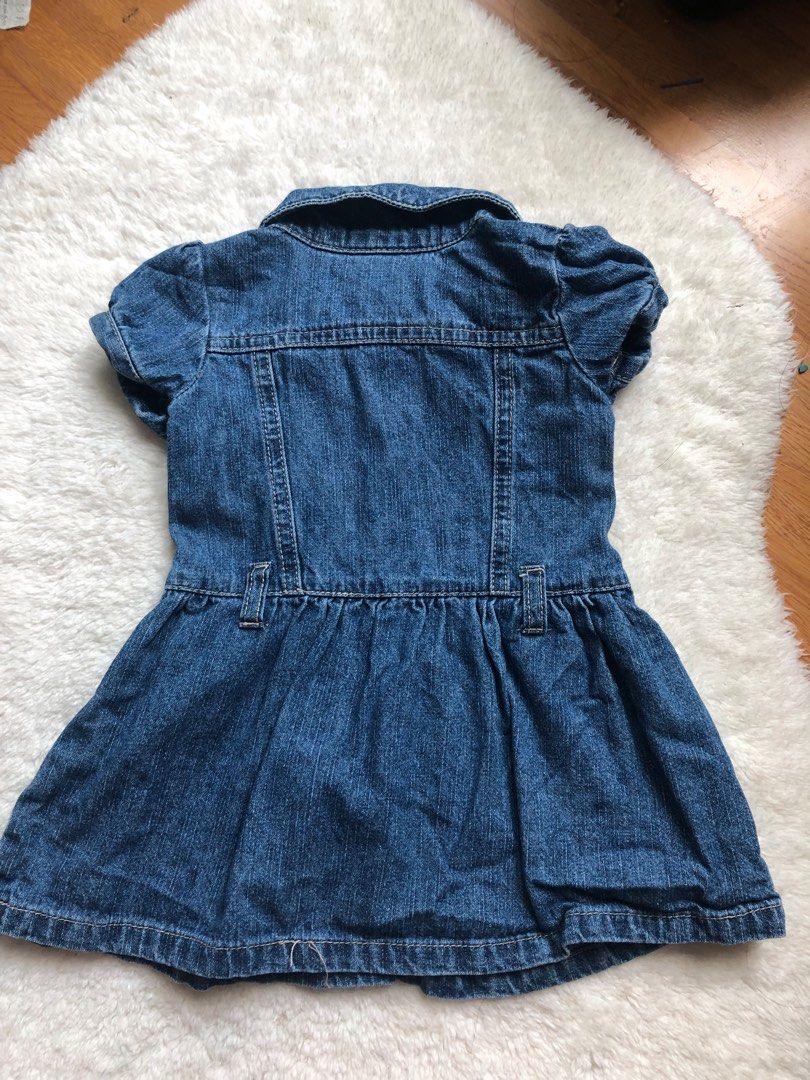 Carters best sale jean dress