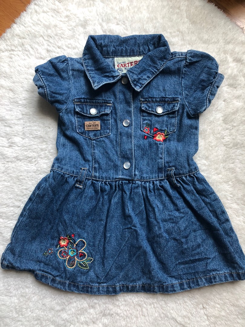Carters shop denim dress