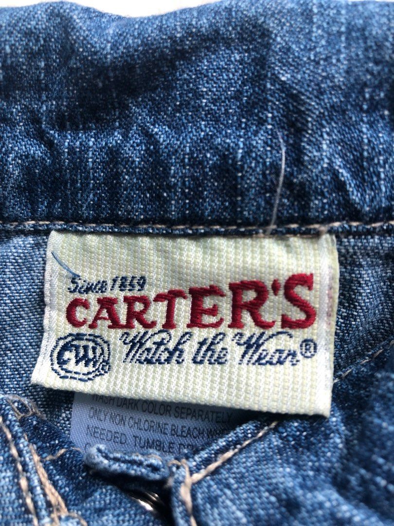 Carters jean dress sale