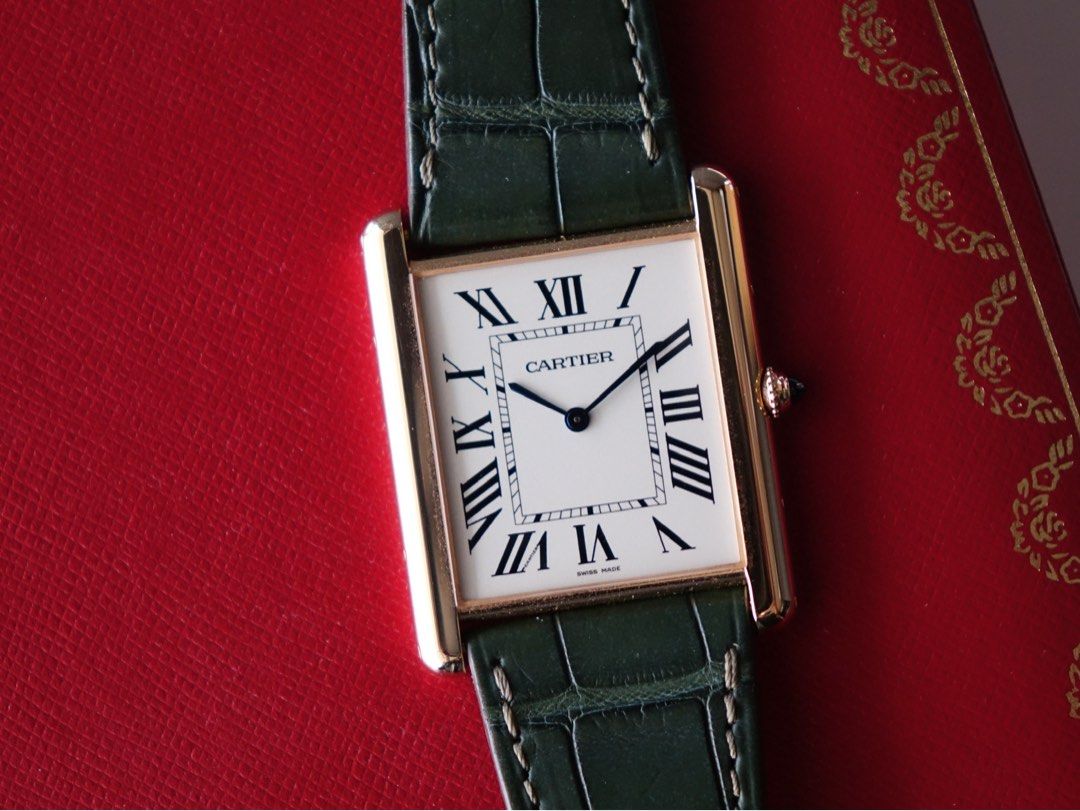 SOLD**Cartier Tank Louis XL Rose Gold ref# 3280, Rare