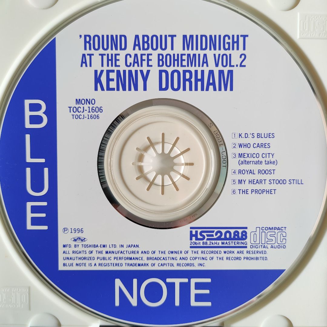 Kenny Dorham ´Round About Midnight / Cafe Bohemia MMBLP-1524 2LP