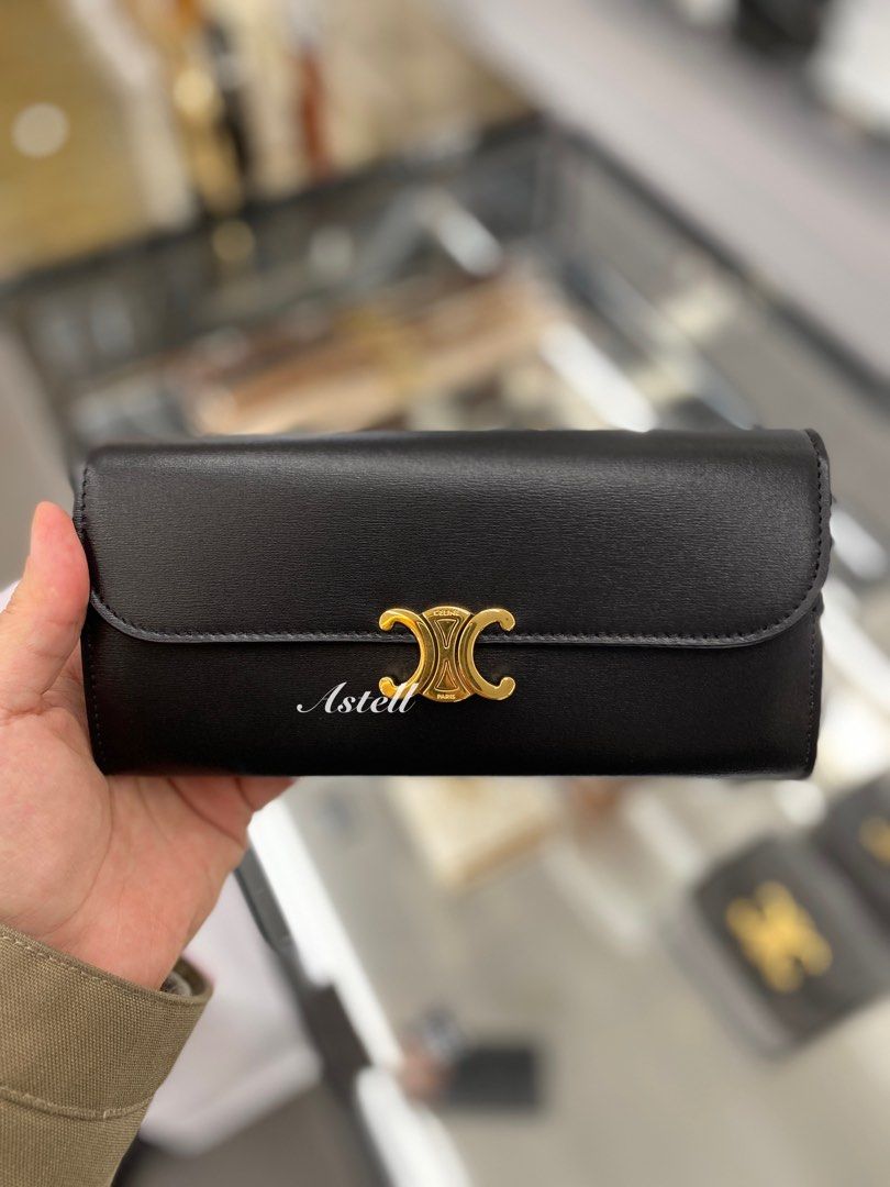 Celine trotteur deals wallet