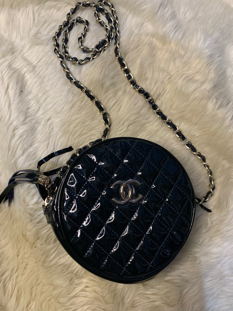 Chanel Round Sling Bag, Luxury, Bags & Wallets on Carousell