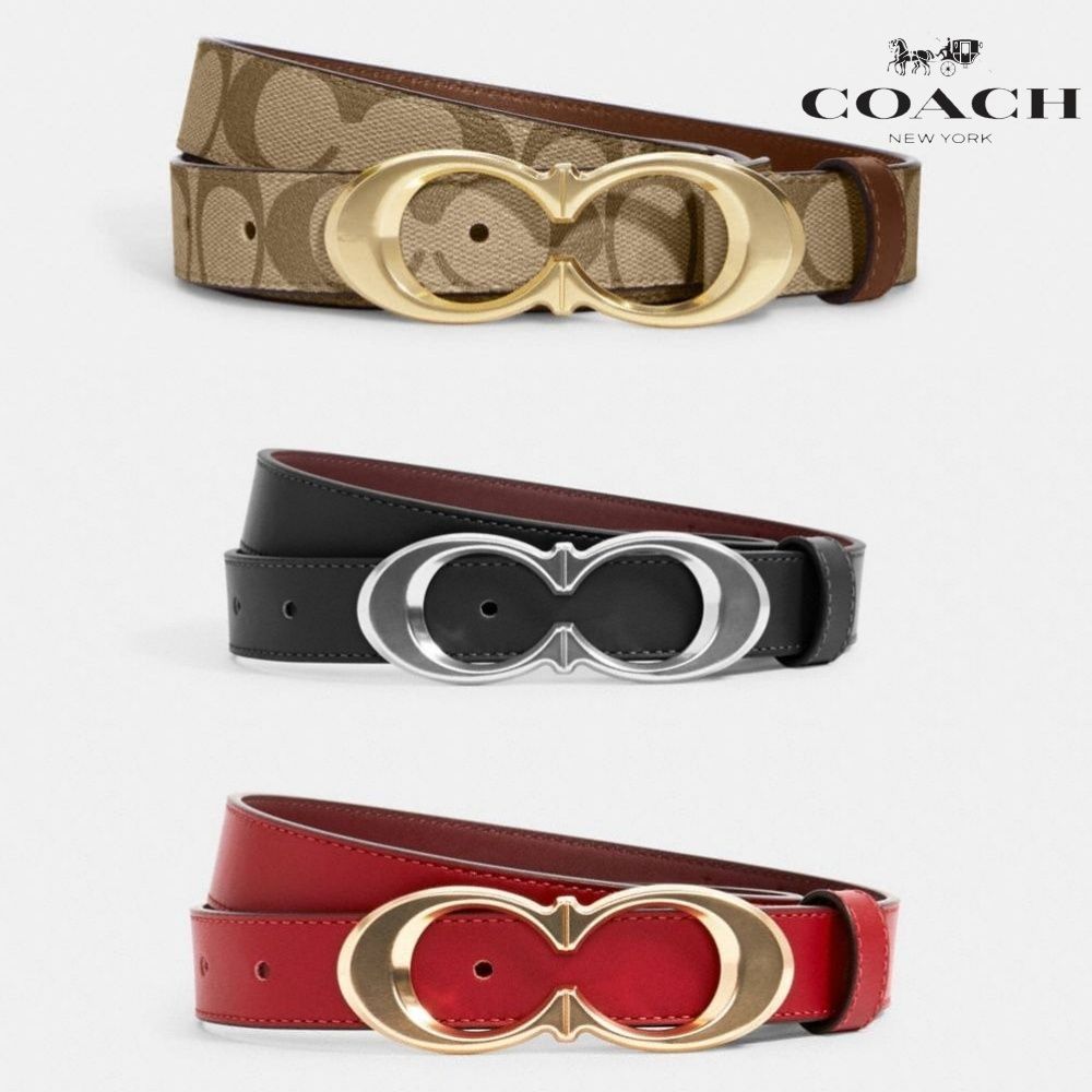 COACH® Outlet  Signature Buckle Belt, 25 Mm