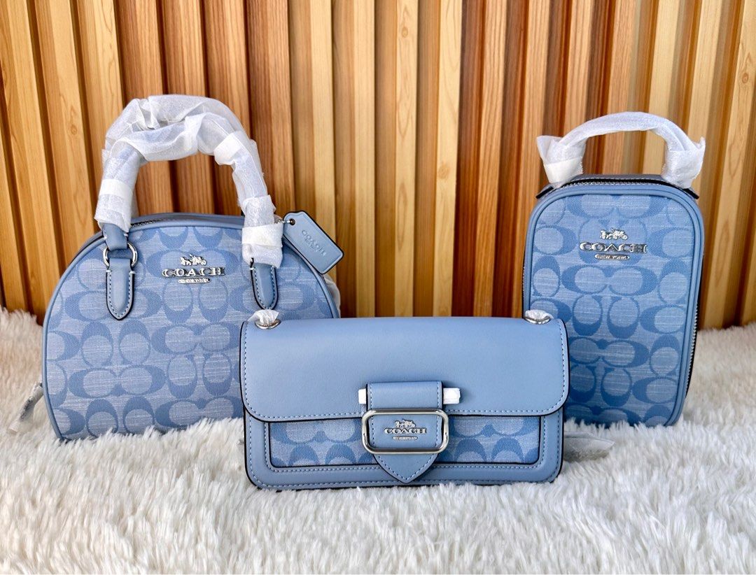Coach Sydney Crossbody (Category: Luxury Bags & Wallets) located in Mandaluyong City. Submitted by shop_0n_the_spot (Listing ID 1263660464, Image 1). Description: 💯% GUARANTEED ORIGINAL & BRAND NEW. ✅ Brand New with Tag, Carecard ✅ Polyplastic ✅ Paper bag (if only available) ▪️We shall not be held responsible/liable for any lost/damage/delay due to courier negligence. ▪️All joy miners will no longer be entertained in the future. ▪️If in DOUBT do