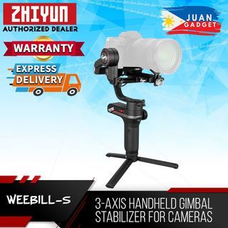 COD - Zhiyun WEEBILL S Compact 3-Axis Multi Operational Handheld Gimbal Stabilizer with Smartfollow 2.0 and Viatouch 2.0 for Creative or Sports Videography, Youtube, Twitch (WEEBIL-S)