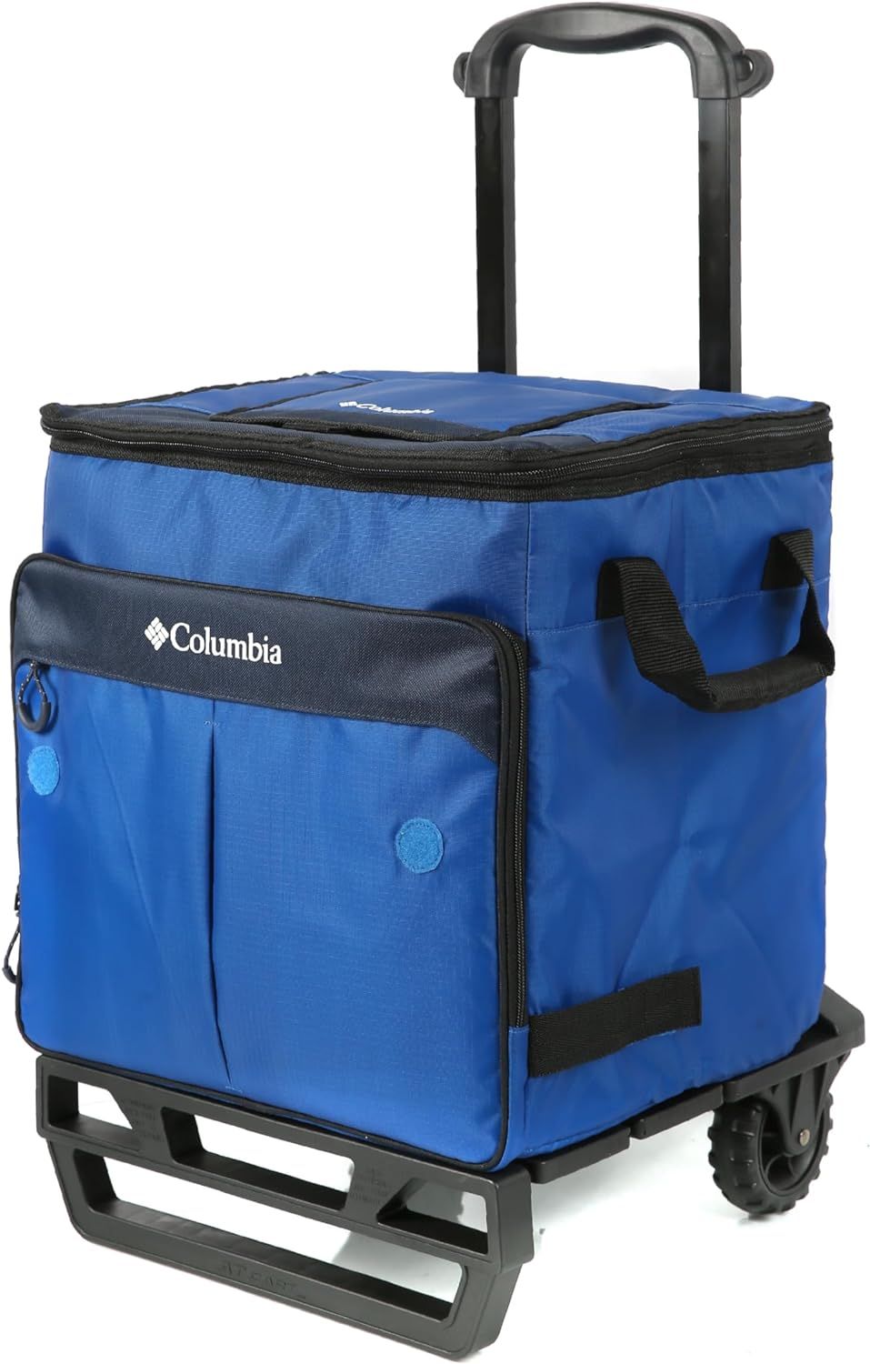 Columbia Crater Peak Wheeled Cooler 50 Can Rolling Cooler Blue