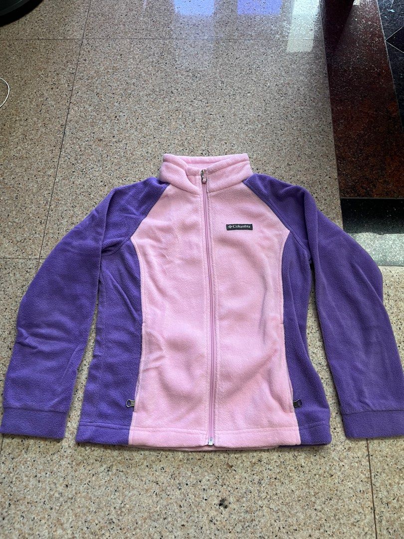 Purple columbia deals fleece jacket