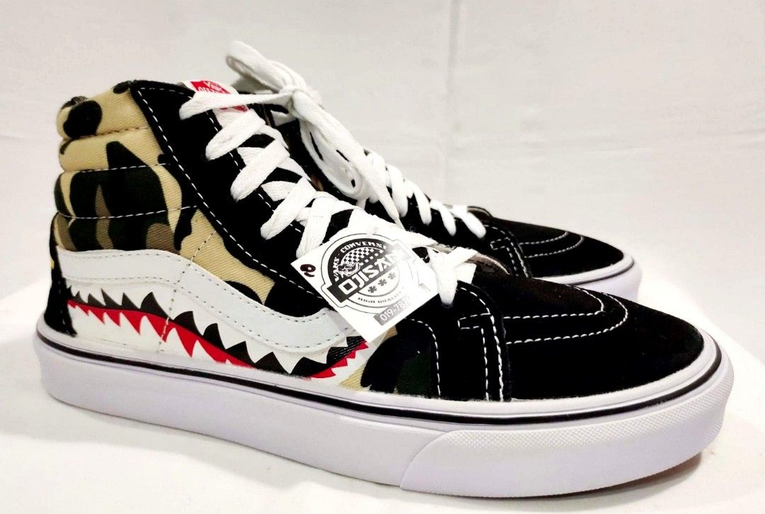 Converse bape shark cheap