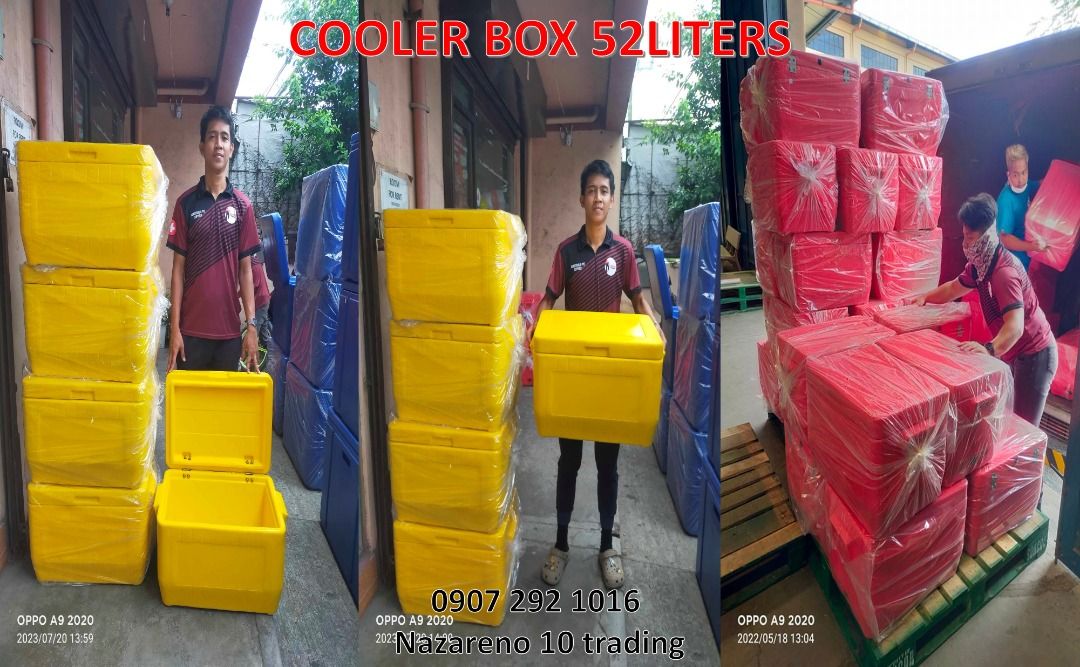 Cooler box 52Liters 806, Furniture & Home Living, Home Improvement ...