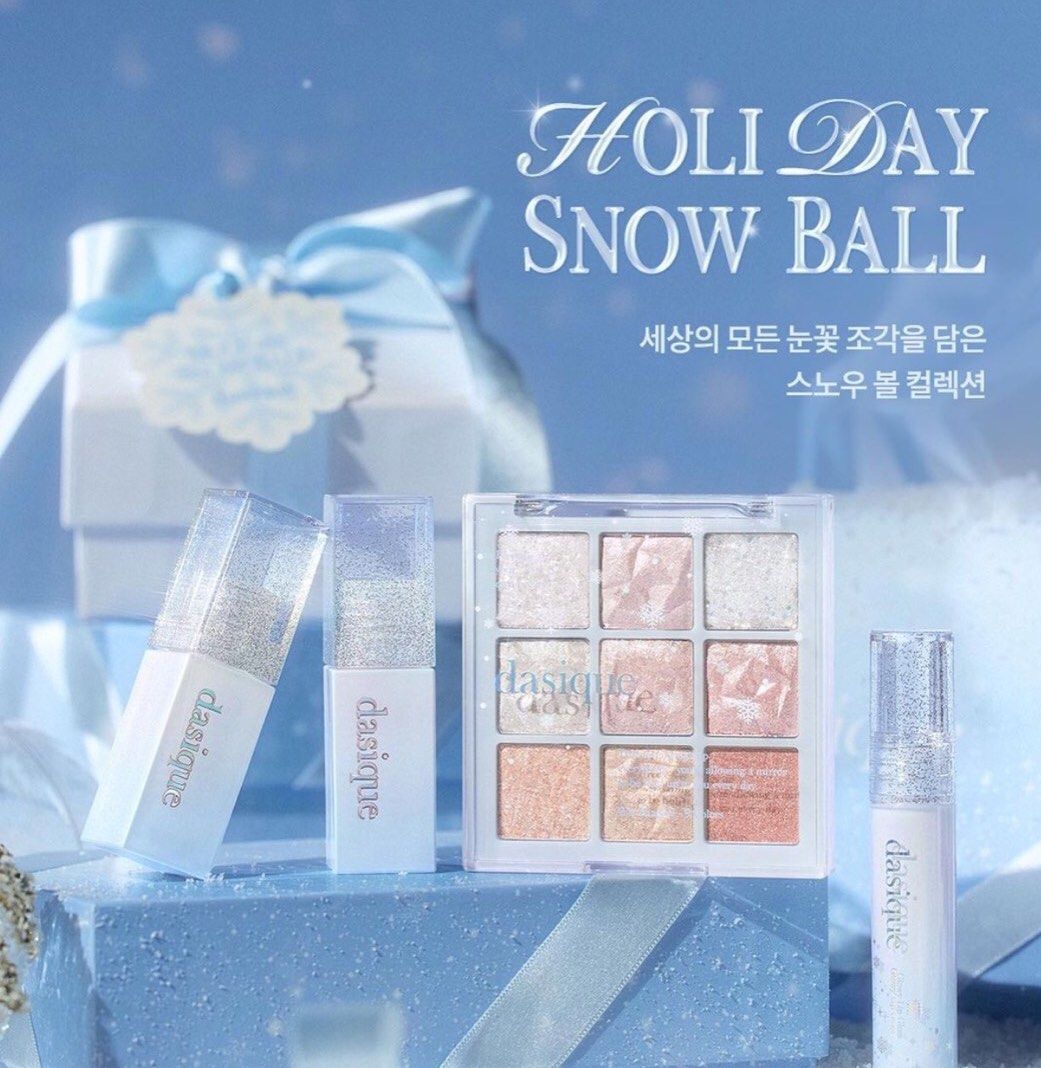 Dasique Holiday Snow Ball Collection 2023 Christmas Holiday