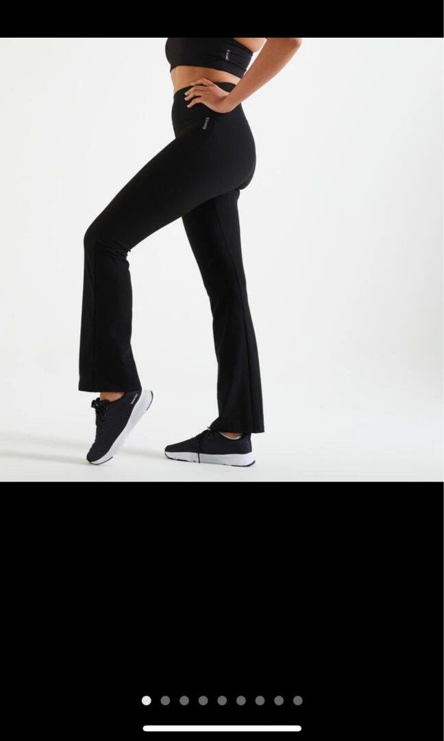 Buy Domyos by Decathlon Women Grey Seamless 7/8 Dynamic Yoga Leggings at  Amazon.in
