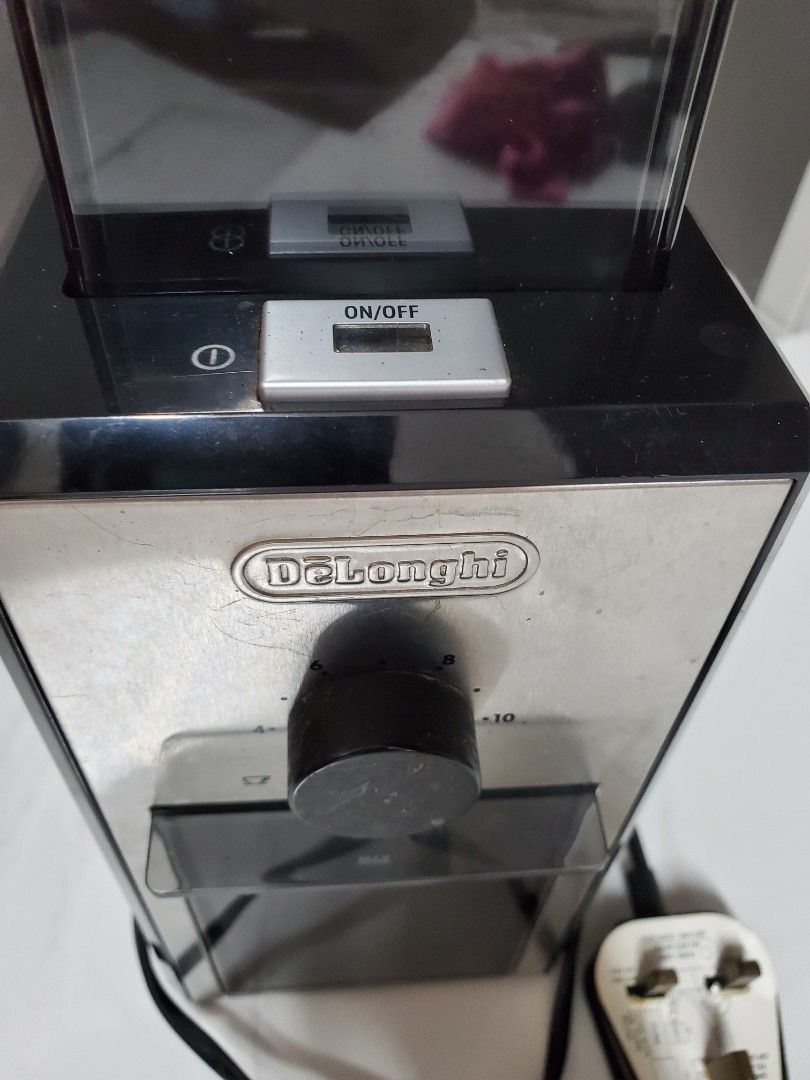 DeLonghi Burr Coffee Grinder KG89 with 12 Grind Sizes, TV & Home