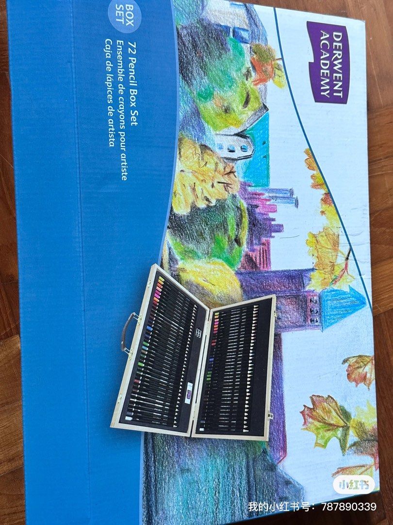 Derwent Academy Artist Pencils 72 colors pencils, Hobbies & Toys