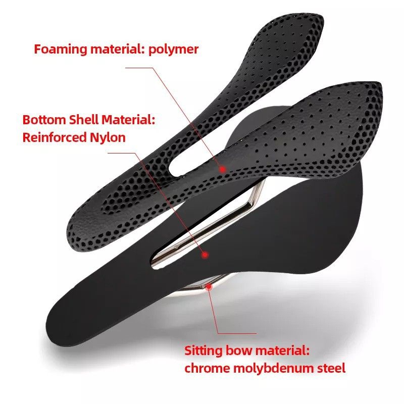 GUB 3D Printing Bicycle Saddle Ultralight, 運動產品, 單車及配件, 單車- Carousell