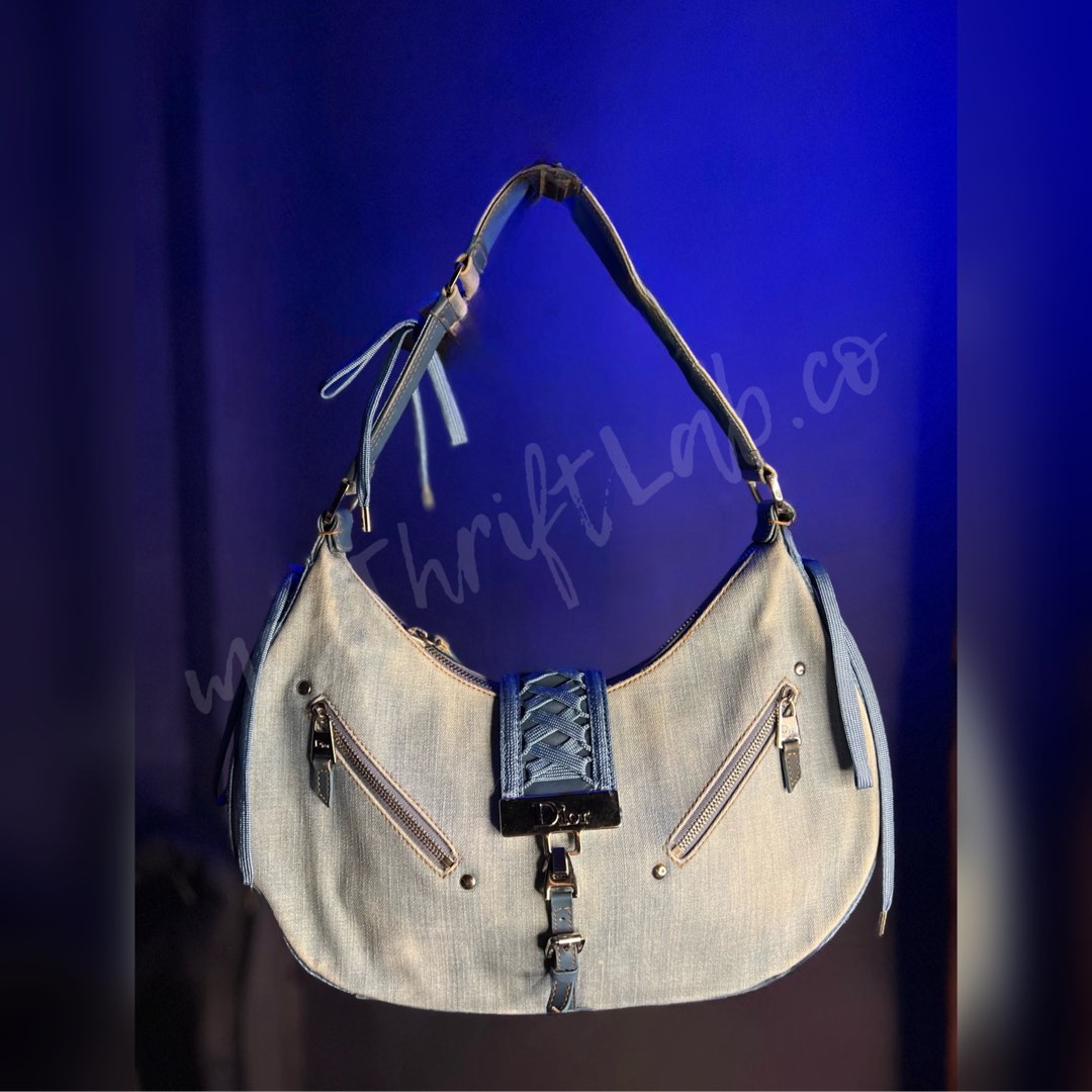 Dior Authentic ADMIT IT DENIM Luxury Bags Wallets on