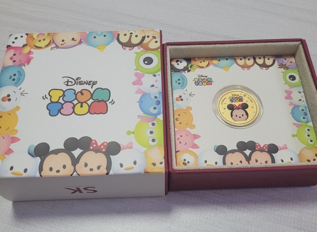 Disney Tsum Tsum Pure 999 Gold Coin by SK Jewellery