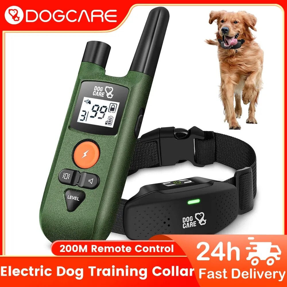 DOGCARE TC05 Digital Dog Training Collar Waterproof Rechargeable