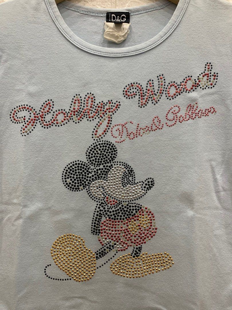 Dolce gabbana mickey mouse t shirt new arrivals