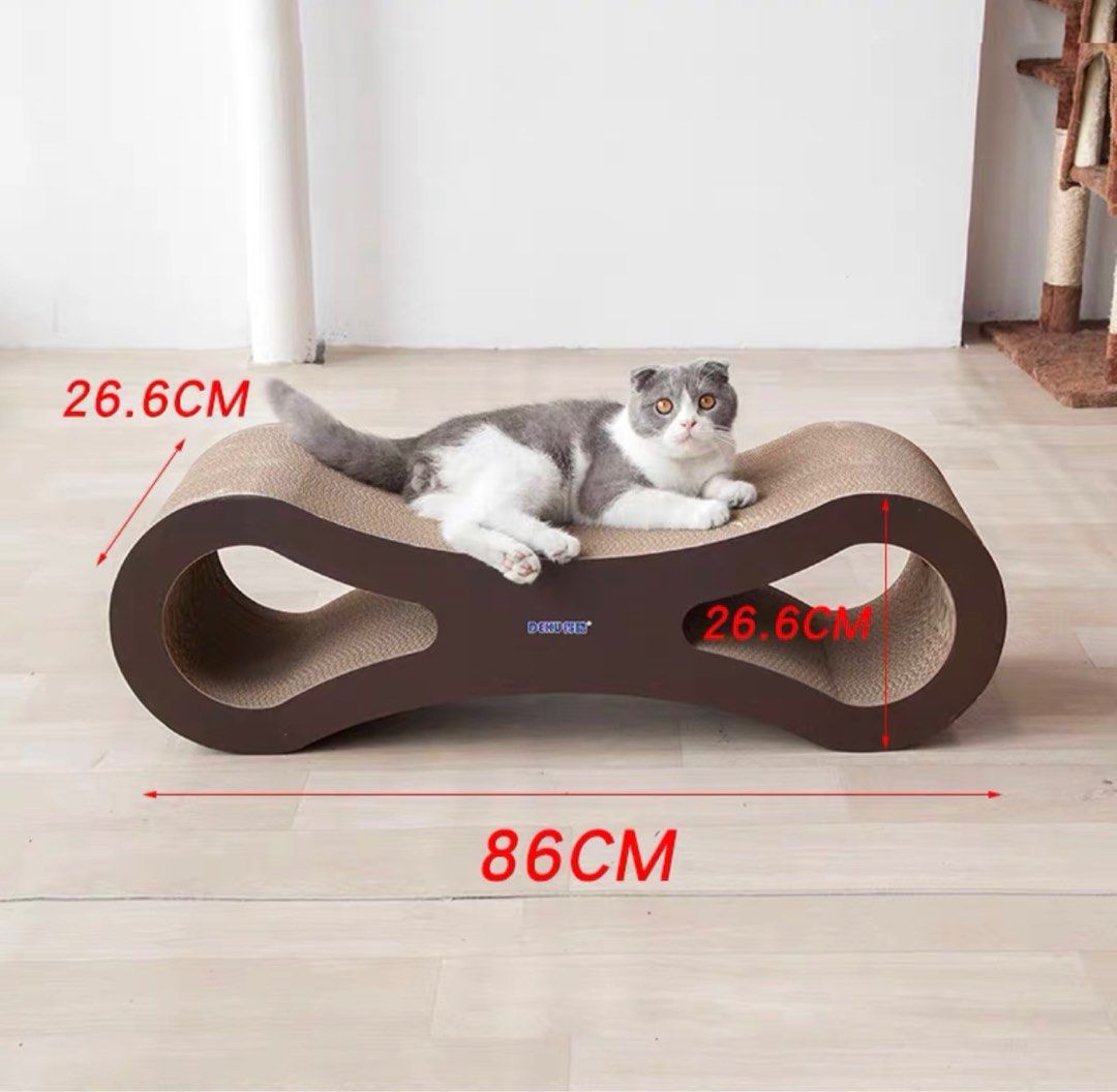 FUKUMARU Cat Scratcher Mat, 23.6 X 15.7 Inch Natural Sisal Cat Scratch  Mats, Horizontal Cat Floor Scratching Pad Rug with Sticky Velcro Tapes,  Protect