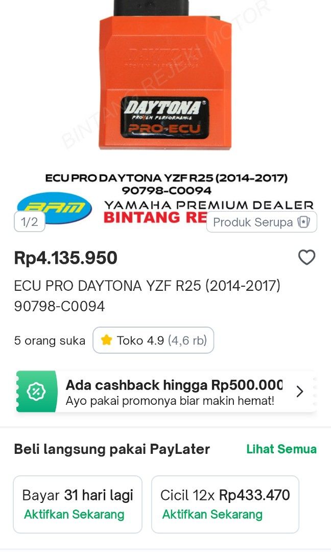 Harga ecu outlet r25