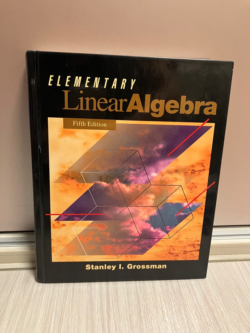 Elementary Linear Algebra (5th Edition), 興趣及遊戲, 書本& 文具