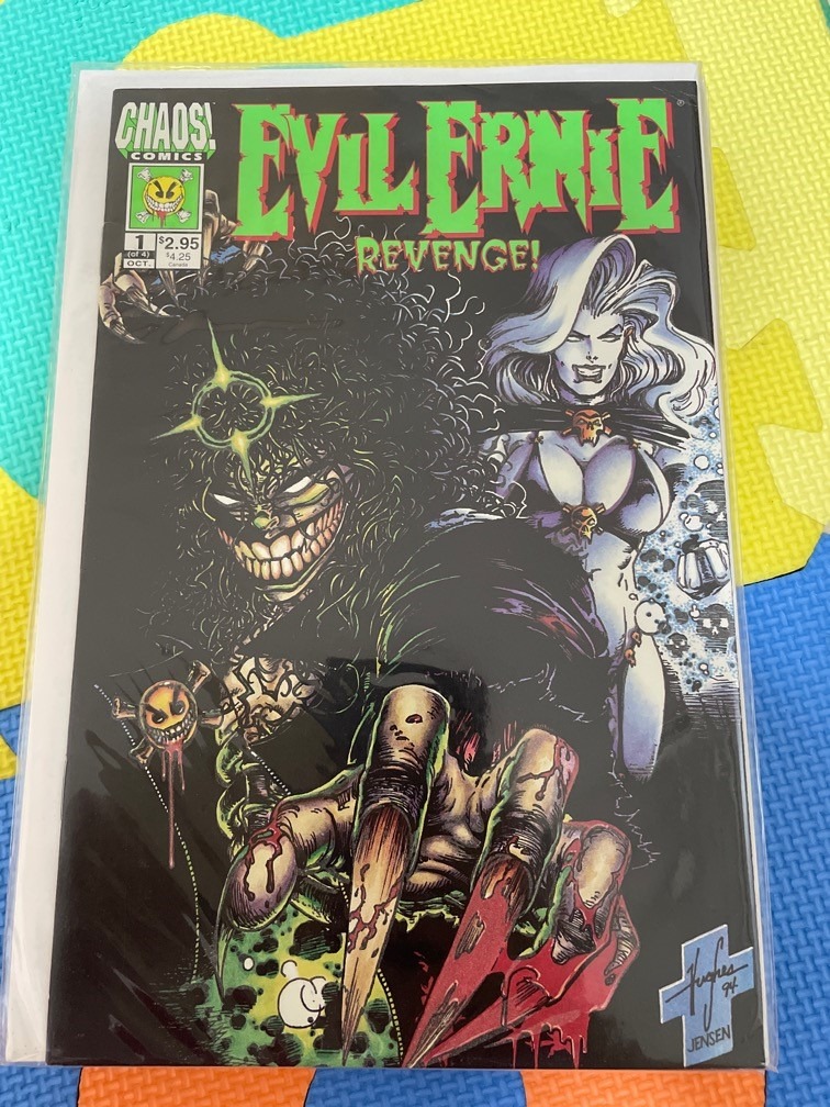 EVIL ERNIE: REVENGE #1 (CHAOS COMICS), Hobbies & Toys, Books & Magazines,  Comics & Manga on Carousell