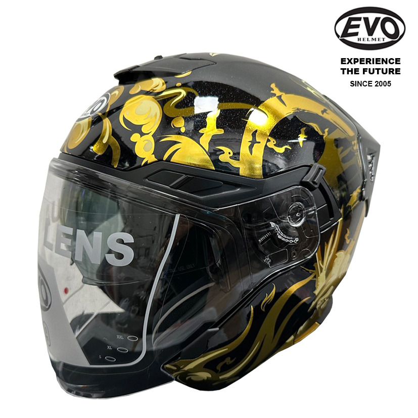 Evo helmet store gold