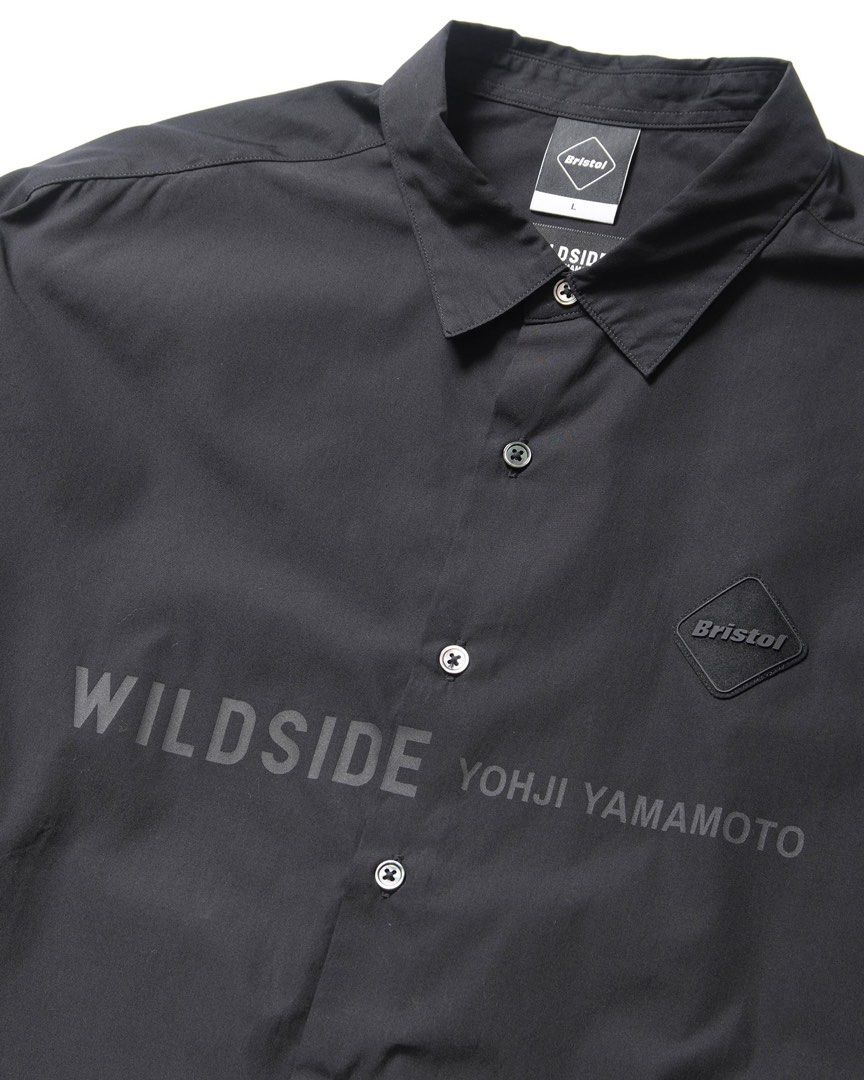 💖FCRB x Wildside Yohji Yamamoto Big Logo Baggy Shirt💖, 名牌