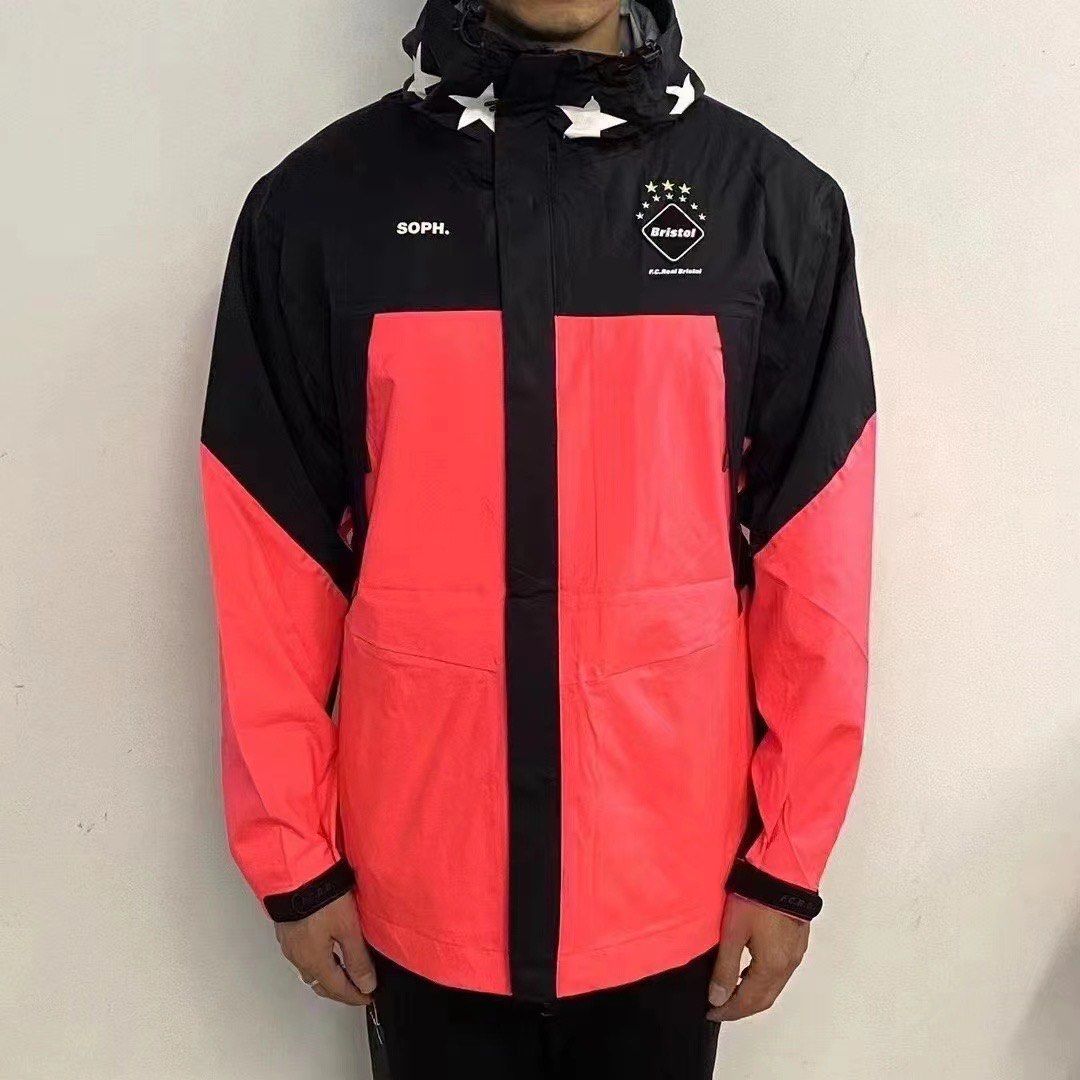 全新兩色F.C.Real Bristol Tour Jacket衝鋒衣, 男裝, 外套及戶外衣服