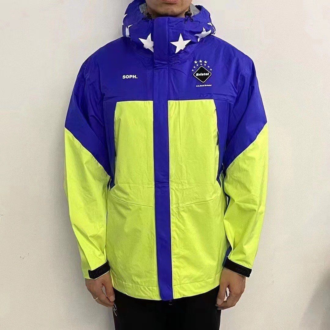 全新兩色F.C.Real Bristol Tour Jacket衝鋒衣, 男裝, 外套及戶外衣服