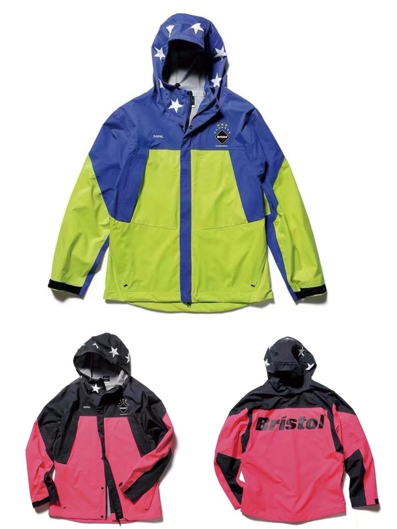 全新兩色F.C.Real Bristol Tour Jacket衝鋒衣, 男裝, 外套及戶外衣服