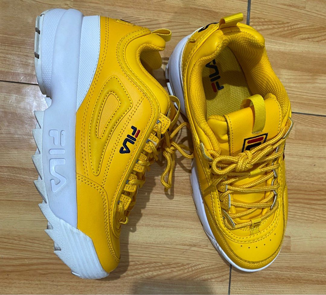 Fila disruptor 2 premium yellow outlet
