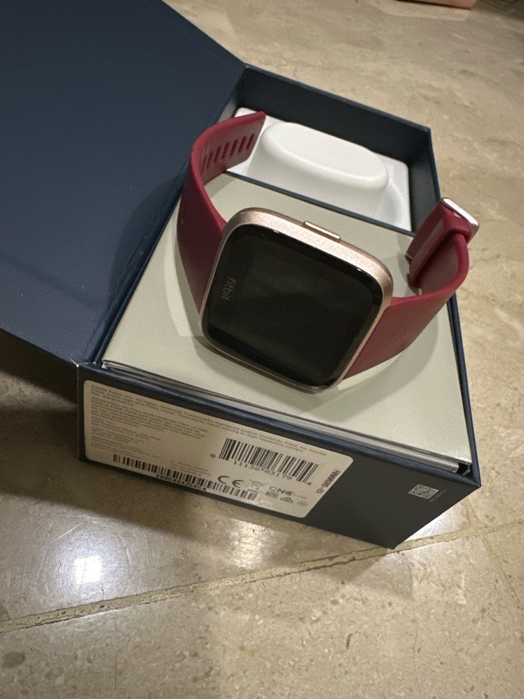 Ruby and rose gold fitbit clearance