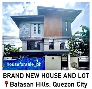 FOR SALE Brand New 3 CAR GARAGE House and Lot in Batasan Hills Quezon City via Commonwealth