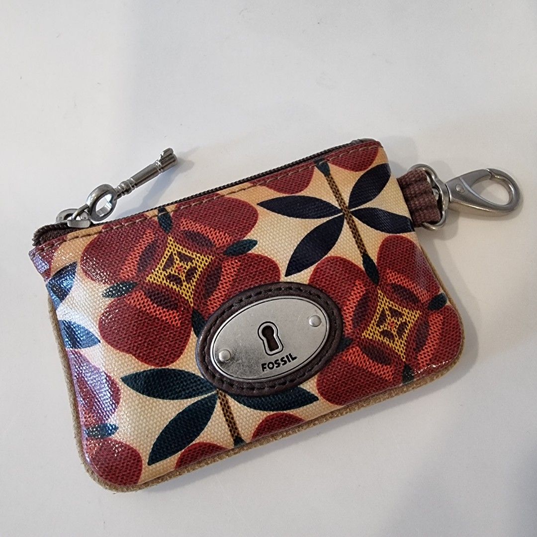 Fossil KeyPer card and key pouch