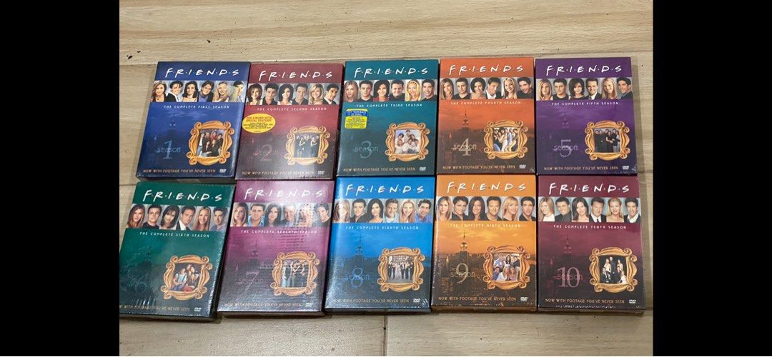 Friends DVD Complete Series - Seasons 1 to 10 - first edition Region 1 -  includes extended episodes NOT