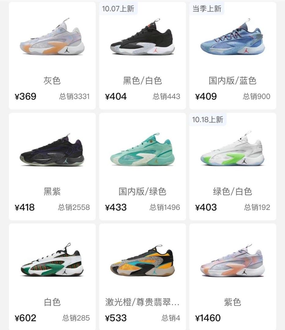 Full size Nike Air Jordan Luka 2 basketball shoe, Men's Fashion