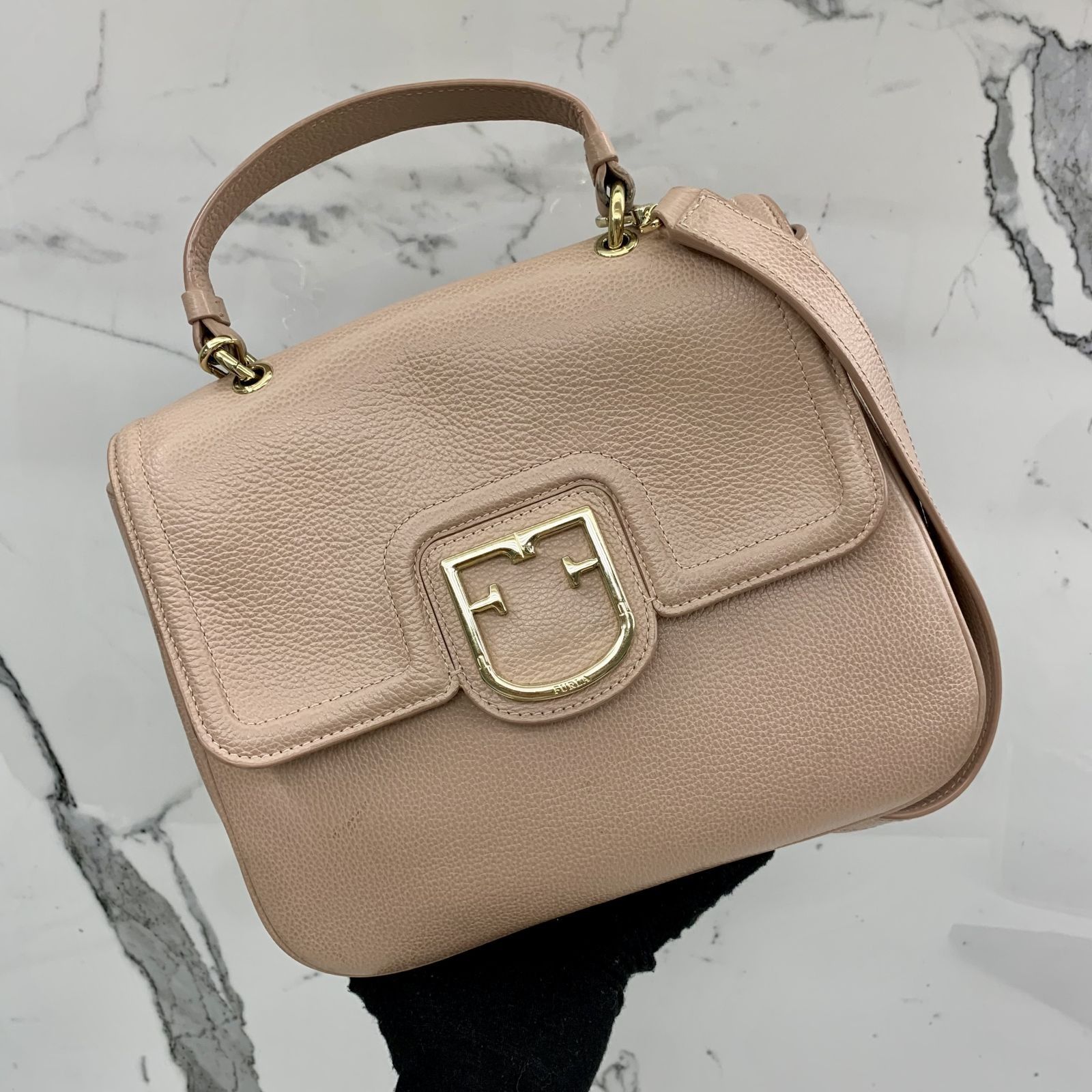 Furla discount coral bag