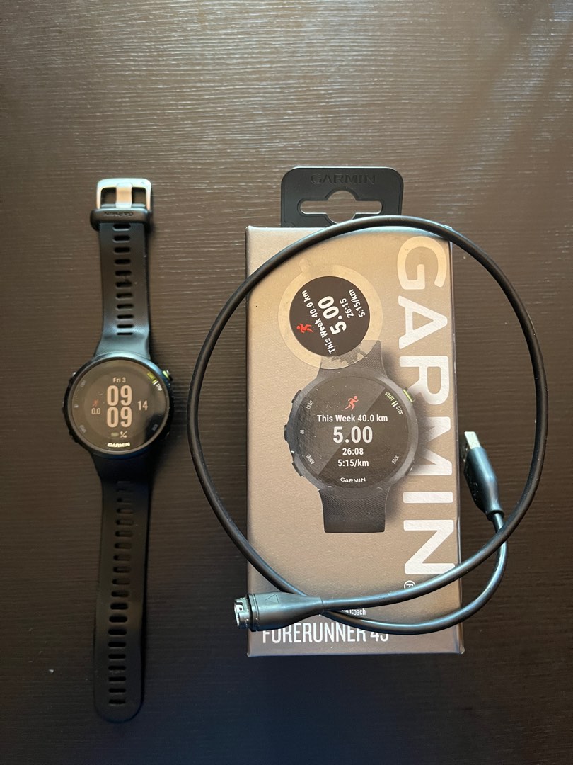 Jam tangan sales garmin forerunner 45