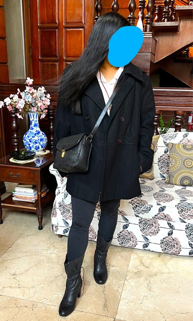 Genuine Michael Kors MK Black Coat Jacket