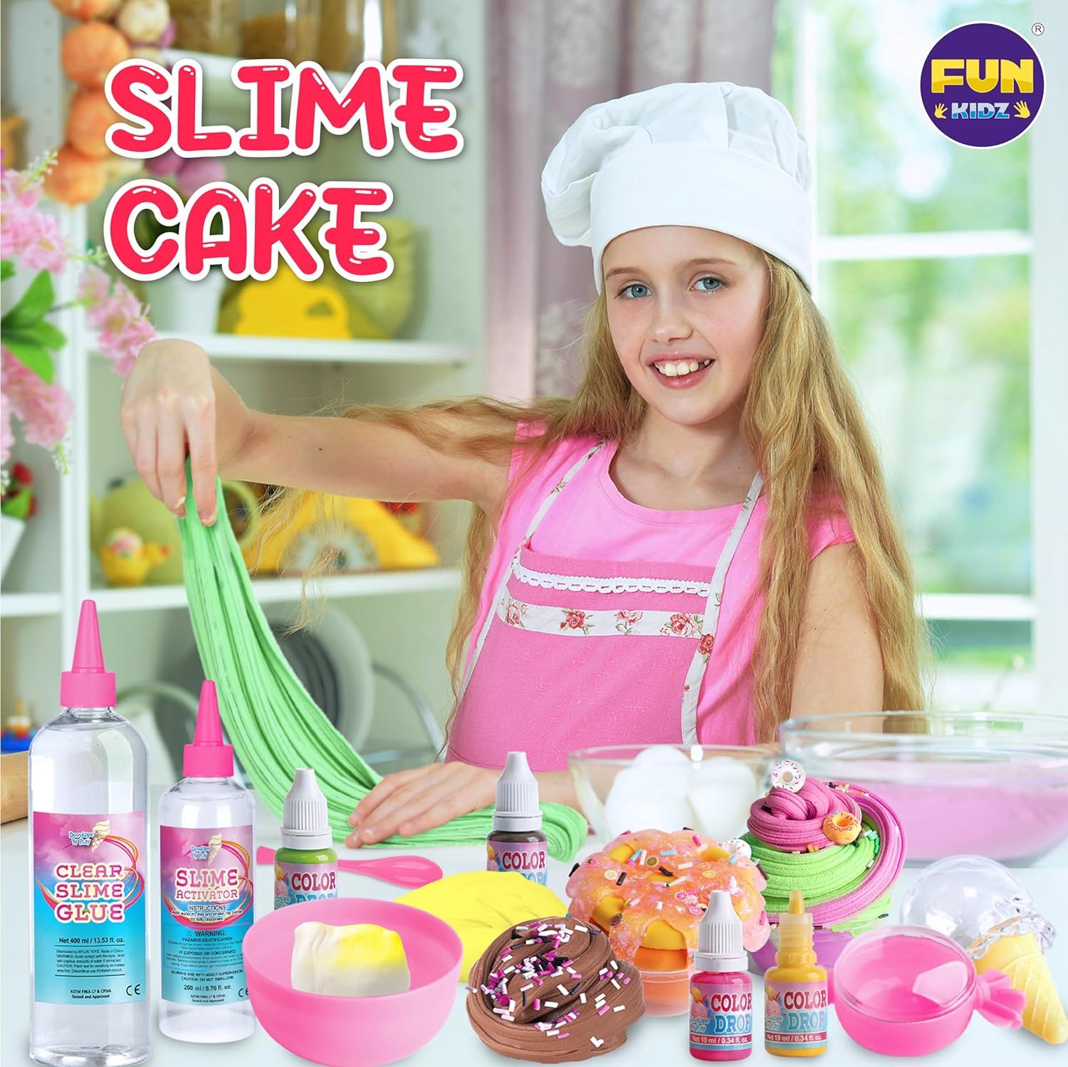 Pompom Pudding Butter Slime, DIY Set Slime, Pick Your Own Scent