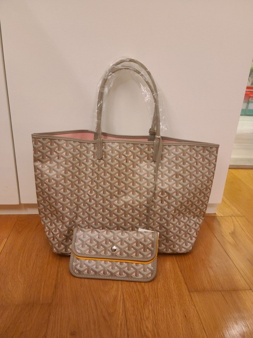 Goyard 限量粉紅拼灰tote pm 170 周年週年limited edition saint louis 