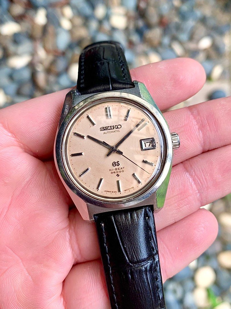 SEIKO GS 憎き HI-BEAT 36000 6145-8000 禁煙