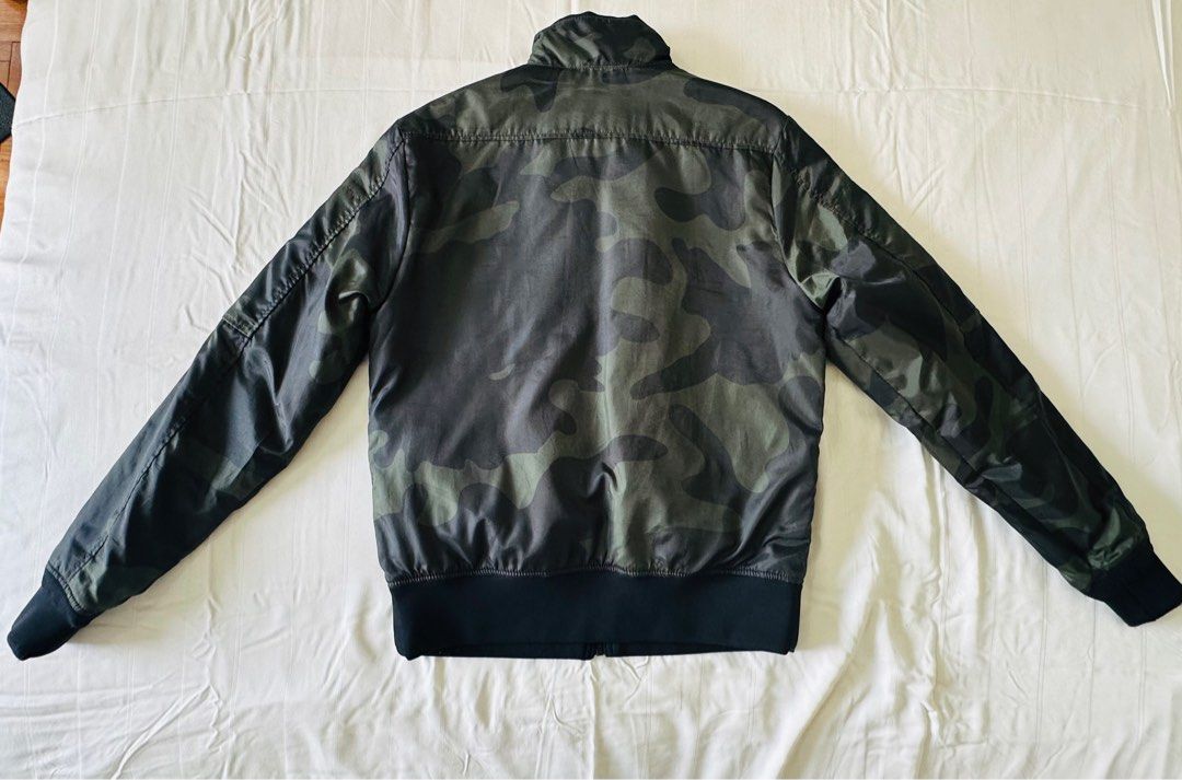 G Star Raw Bomber Jacket Camo