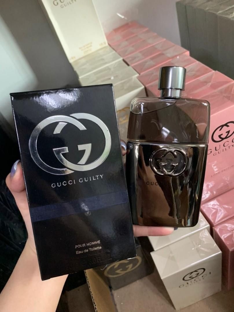 GUCCI GUILTY POUR HOMME EDT 90ML Beauty Personal Care