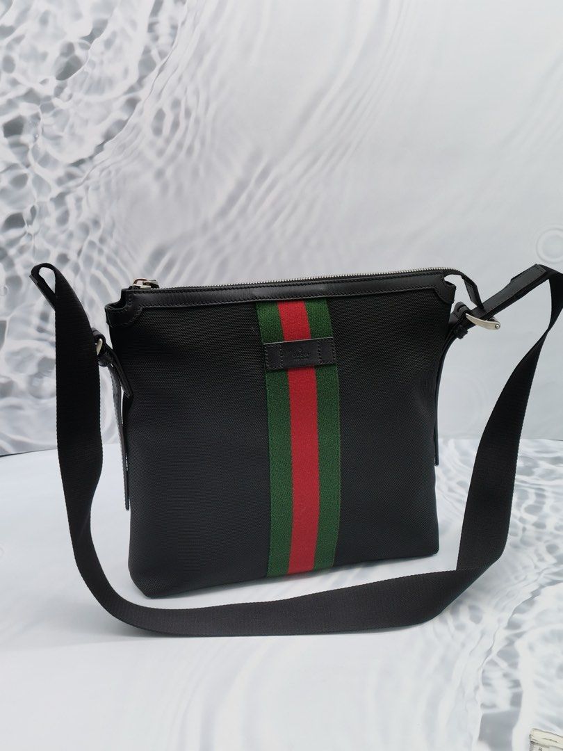 Gucci Messenger GG Supreme Small Black/Grey