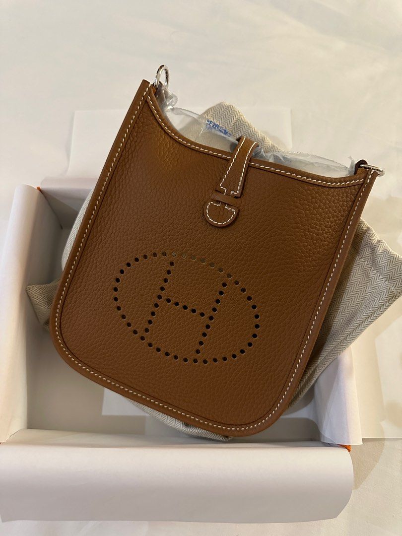 Hermes Mini Evelyne, Luxury, Bags & Wallets on Carousell